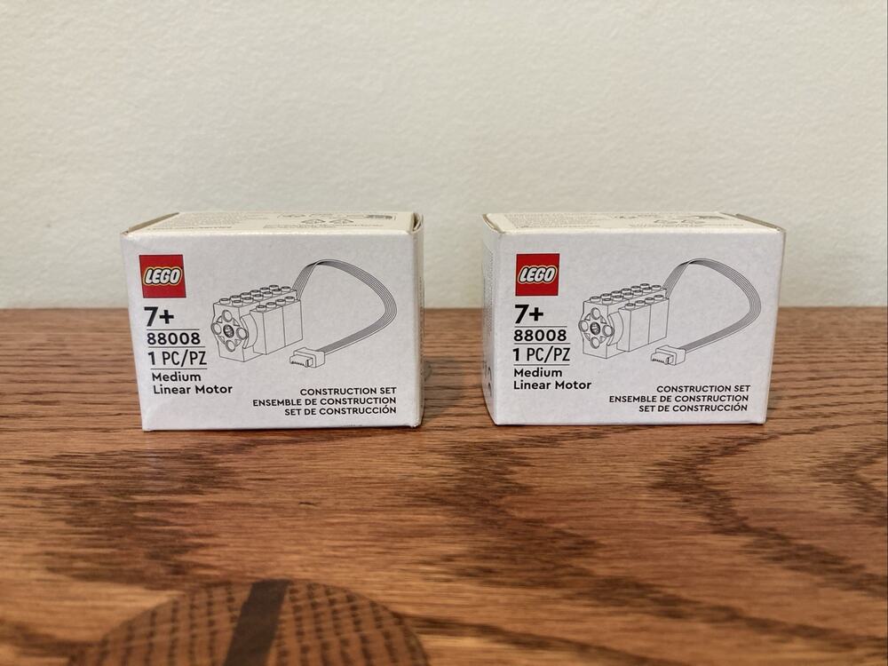 Set of 2 - LEGO 88008 Medium Linear Motors for Haunted House 10273